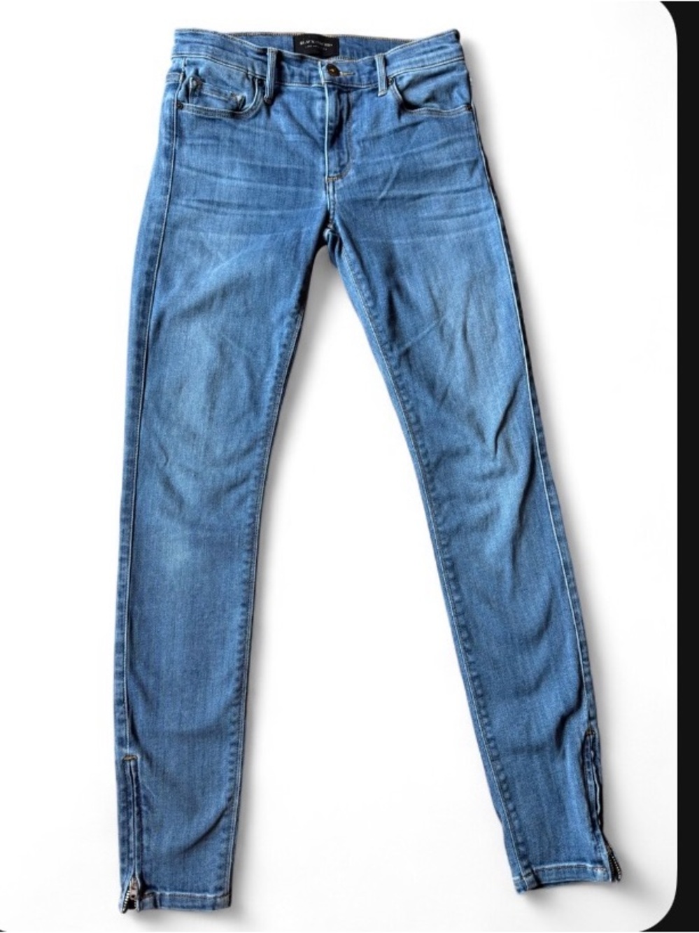 Black Orchid Los Angeles Amber Zipper Skinny Jeans in size 25